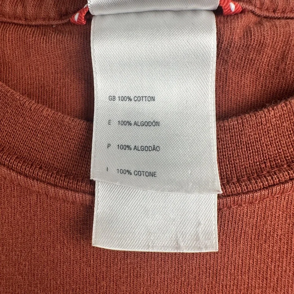 North Face Men's 100% Cotton Long Sleeve Shirt Size Medium